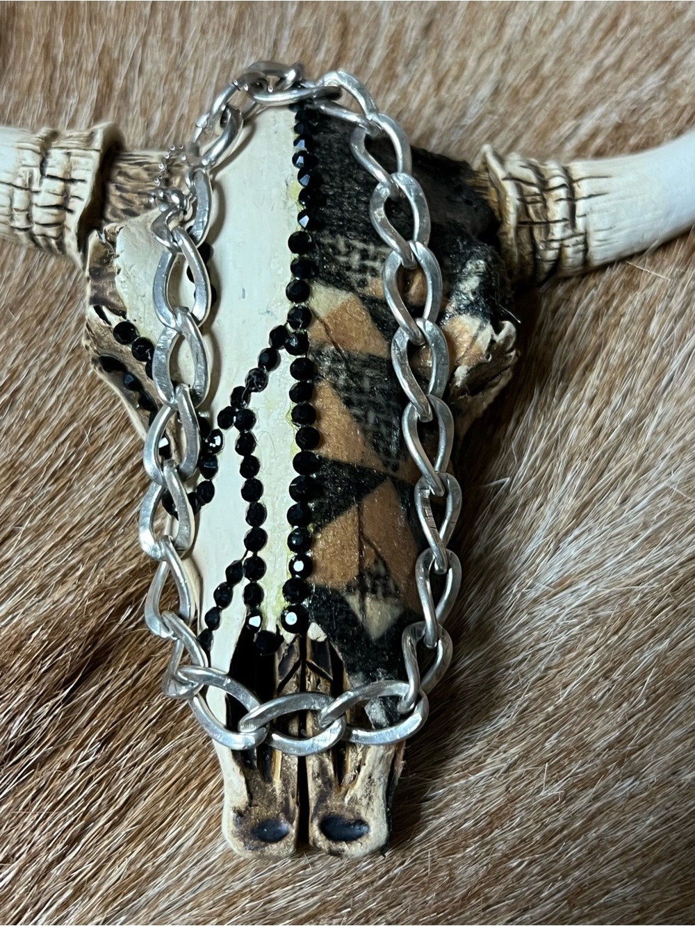 Vintage Sterling Silver link bracelet